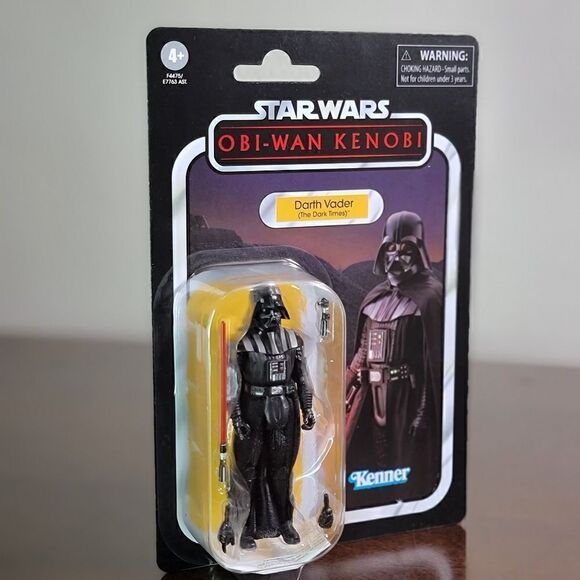 Star Wars Darth Vader Figure Vintage Collection Obi Wan Kenobi The Dark Times 5" - Picture 9 of 9